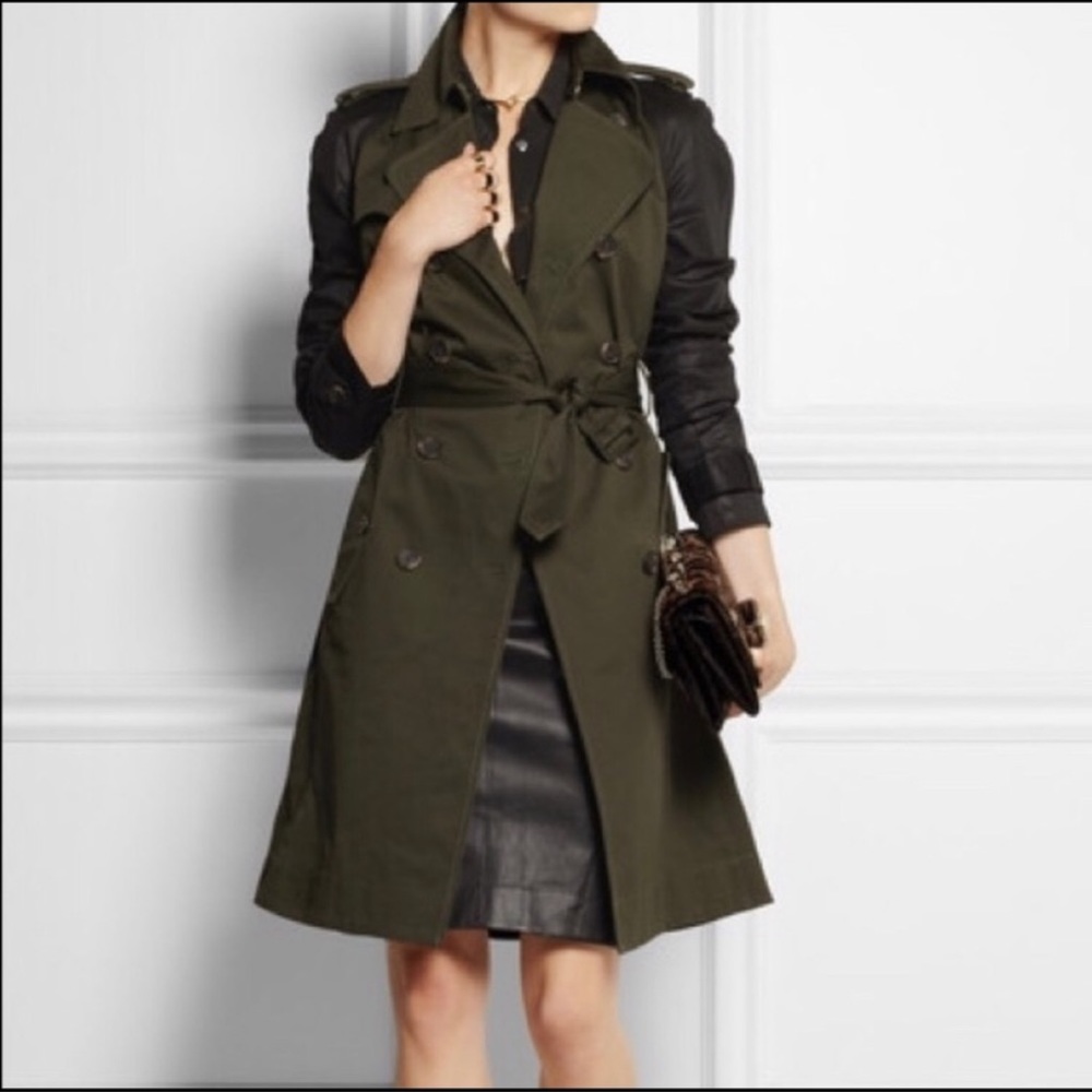 Altuzarra for Target Military Trench Coat Size S